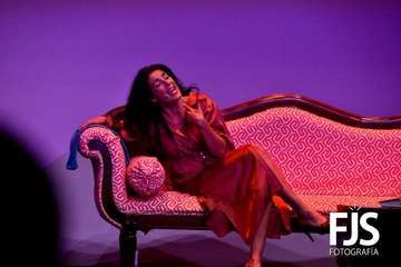 Espectáculo de la humorista y actriz Yanely Hernández en el Teatro de Telde/TA y Francisco Javier Santana.